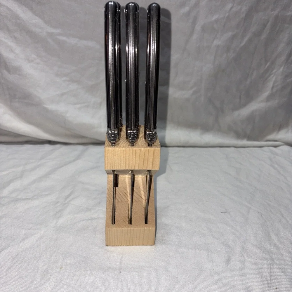 LAGUIOLE Kitchen‎ STEAK KNIFE SET MADE IN FRANCE Rare